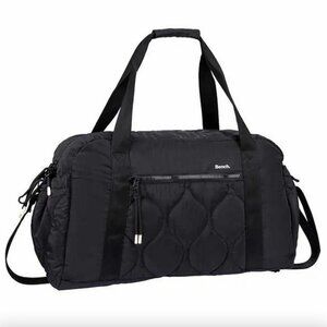 NWOT Bench Quilted Weekender Bag in Black